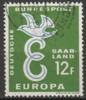 Saarland 1958 MiNr.439   O Gestempelt  Europa ( A 1327 ) - Usati