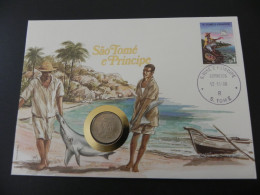 São Tomé E Principe 5 Dobras 1977 - Numis Letter 1986 - Sao Tome Et Principe