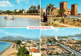 Puerto De Alcudia - Multivues - Autres & Non Classés