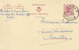 1962 POSTKAART EEKLO A FERRONNERIE BOUILLON - Covers & Documents