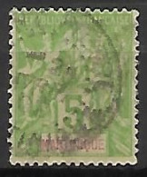 MARTINIQUE   .    1899  .    Y&T N° 44  Oblitéré. - Used Stamps