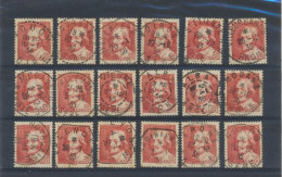 France Oblitérations Sur Callot  18 Timbres - Used Stamps