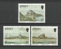 Jersey 1978 Europa Monuments Y.T. 171/173 ** - Jersey