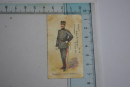 Chocolat Victoria Série P Les Armées Uniformes Avant 1914 N° 28 Belgique - Ecole Militaire - Victoria