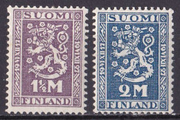 Finnland Satz Von 1927 **/MNH (A4-21) - Ongebruikt