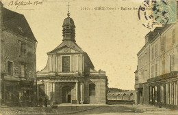 CPA GIEN (Loiret) - Eglise Saint Louis - Gien