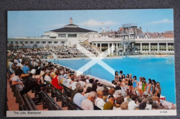 BLACKPOOL THE LIDO OLD COLOUR POSTCARD LANCASHIRE DENNIS CARD - Blackpool