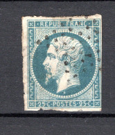 FRANCE   N° 10 ETOILE DE POINTS  OBLITERE  COTE 60.00€    LOUIS NAPOLEON  VOIR DESCRIPTION - 1852 Louis-Napoléon