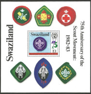 Sierra Leone 75th Scouts 1982 Overprint 75th Girl Guides MNH ** Neuf SC ( A53 919) - Sonstige & Ohne Zuordnung