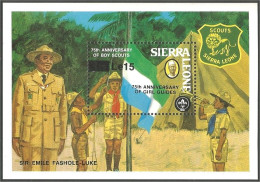 Swaziland 75th Scouts 1982 MNH ** Neuf SC ( A53 920) - Altri & Non Classificati