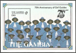 Gambia 75th Girl Guides 1985 MNH ** Neuf SC ( A53 885) - Altri & Non Classificati