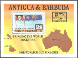 Antigua Barbuda 75th Scouts 1982 MNH ** Neuf SC ( A53 876) - Sonstige & Ohne Zuordnung