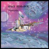 Tanzania Espace Space Satellite MNH ** Neuf SC ( A53 525a) - Tanzania (1964-...)