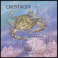 Tanzania Crabe Crab MNH ** Neuf SC ( A53 523b) - Crustacés