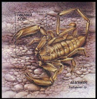 Tanzania Scorpion Scorpio MNH ** Neuf SC ( A53 520a) - Tanzania (1964-...)