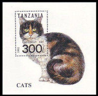 Tanzania Chat European Cat Katze MNH ** Neuf SC ( A53 506a) - Tanzania (1964-...)