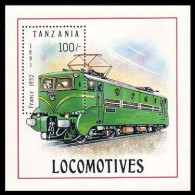 Tanzania 1952 Locomotive MNH ** Neuf SC ( A53 503a) - Tanzania (1964-...)