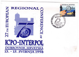 Police // 75 Ans ICPO-Interpol, Dubrovnik  1998 - Policia – Guardia Civil