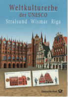 Germany Deutschland 2007 UNESCO-Welterbe, Stralsund Wismar Riga, Canceled In Berin & Riga Latvia - 2001-2010