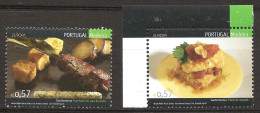 Portugal Madère 2005 N° 240 / 1 ** Europa, Gastronomie, Brochette, Laurier, Poisson, Bœuf, Ail, Patate, Tomate, Vinaigre - Madeira
