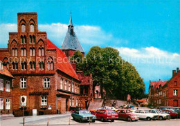 72912410 Moelln Lauenburg Marktplatz Rathaus Kirchturm Historisches Gebaeude Moe - Mölln