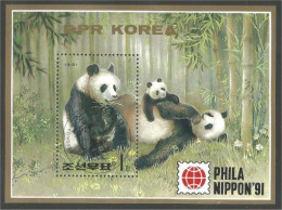 Korea Ours Panda Bear Orso Bar Philanippon 91 ( A54 27a) - Bären