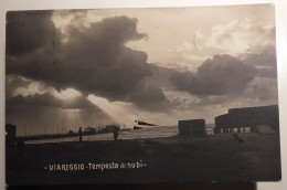 TOSCANA LUCCA VIAREGGIO TEMPESTA DI NUBI  FORMATO Piccolo Viaggiata 1912 Tracce D’uso  Condizioni Buone - Viareggio