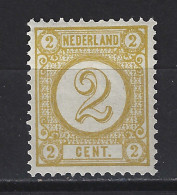 NVPH Nederland Netherlands Pays Bas Niederlande Holanda 32 A MNH/Postfris ; Cijfer Cipher Cifra Cifre 1876 - Ongebruikt