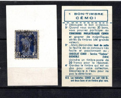 DT35 Bon Timbre CEMOI PUBLICITAIRE INDE - Used Stamps