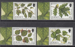 2010 Jersey Intl Year Of Forests Trees Arbres   Complete Set Of 4 MNH @ BELOW Face Value - Jersey