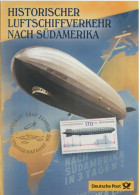 Germany Deutschland 2007 Tag Der Briefmarke, Stamp Day, Luftschiff Graf Zeppelin, Airship Aviation, Canceled In Berlin - 2001-2010