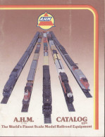 Catalogue AHM 1993 Associated Hobby Manufacturers Pocher Automobiles Cannons - Inglés