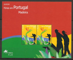 Portugal Madère 2004 N° BF 29 ** Europa, Vacances, Voiliers, Sac à Dos, Randonnée, Fougère, Strelitzia Oiseau Du Paradis - Madeira