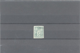 MARTINIQUE-COLONIES GÉNÉRALES-N°31 TYPE SAGE 5 C VERT -  TTB -Obl .CàD PARTIEL (MARTI)NI) QUE /*(FORT DE FRAN)CE * - Used Stamps