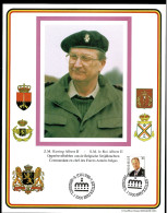 1996 2639 MIL.FDC CARD : ALBERT II 16F - 1991-2000