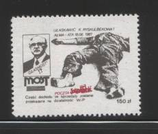 POLAND SOLIDARITY SOLIDARNOSC FREE UNDERGROUND PRESS WYDAWNICTWO MOST GLASNOST GORBACHOV Russia Newspapers ZSSR USSR - Solidarnosc Vignetten