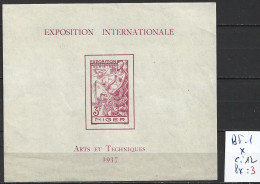 NIGER FRANCAIS BF 1 * Côte 12 € - Unused Stamps