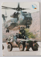 Deutsche Bundeswehr ,SFOR, Heeresflieger, Hubschrauber, Feldpost, 1997 - Manöver