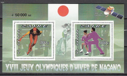 Olympia1998:  Zaire  Bl ** - Hiver 1998: Nagano