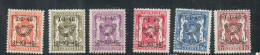 Préos - Série 30 - PO547-PO552 ** / PRE547-PRE552 ** - Sobreimpresos 1936-51 (Sello Pequeno)