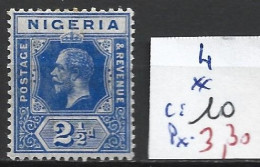 NIGERIA 4 ** Côte 10 € - Nigeria (...-1960)