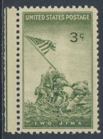 USA United States 1945 Mi 538 YT 481 Sc 929 SG 930 * Raising U.S.A. Flag At Iwo Jima - U.S. Marines / - Ongebruikt