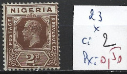 NIGERIA 23 * Côte 2 € - Nigeria (...-1960)