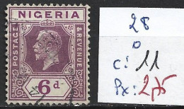 NIGERIA 28 Oblitéré Côte 11 € - Nigeria (...-1960)
