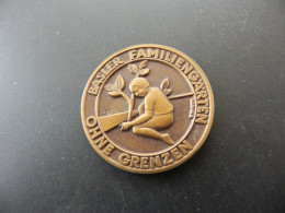 Medaille Medal - Schweiz Suisse Switzerland - Basel Basler Familiengärten Ohne Grenzen 1976 - Andere & Zonder Classificatie