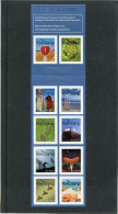 NEW ZEALAND - 2009  KIWISTAMP  SILVER  SELF ADHESIVE  PERF  11x11 1/4  SET  MINT NH - Nuevos