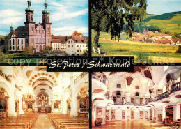 72905443 St Peter Schwarzwald Seminar Pfarrkirche  St. Peter - St. Peter