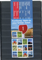 NEW ZEALAND - 2009  KIWISTAMP  SILVER  SELF ADHESIVE  BOOKLET OF 50   MINT NH - Nuevos