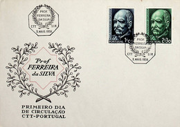 1956 Portugal Centenário Do Nascimento Do Prof. Doutor António Joaquim Ferreira Da Silva - FDC