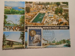 D201455     Hungary  Postcard   BNV   Budapest International Fair  1976 - Brieven En Documenten